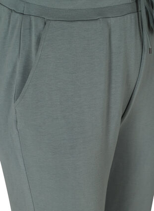 Pantalon de jogging avec poches et cordon de serrage, Balsam Green, Packshot image number 3