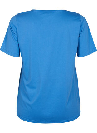 FLASH - T-shirt avec col en V, Ultramarine, Packshot image number 1