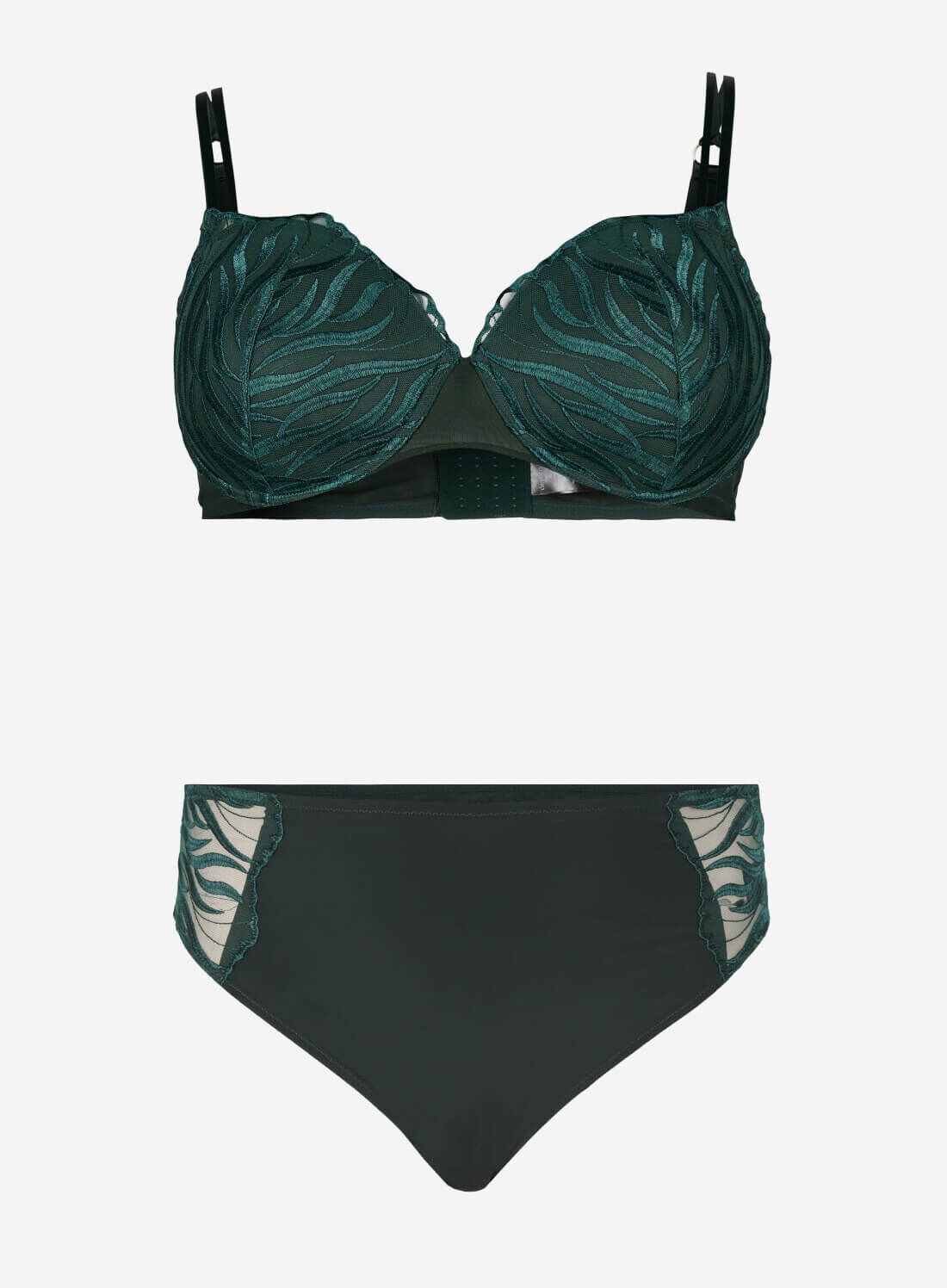 ZizziVoorgevormde bh met borduursel, , Model