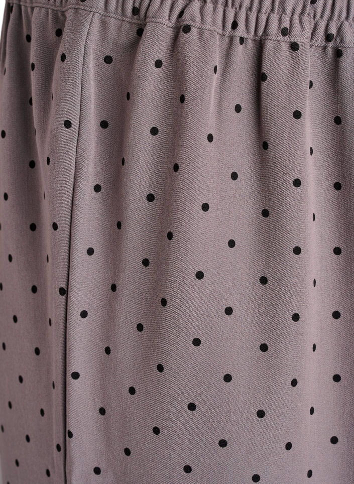 Pantalon large à taille haute, Gris, Packshot image number 2