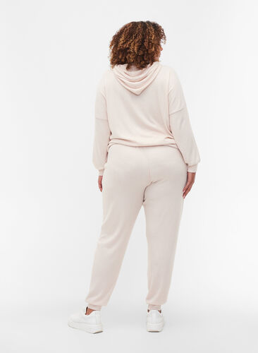 Pantalon avec poches et cordon de serrage, Sand, Model image number 1