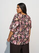 Viscose blouse met V-hals, Roze, Model image number 2