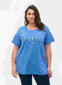 FLASH - T-shirt avec motif, Ultramarine, Model