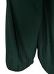 Viscose blouse met V-hals en afgeronde zoom, Groen, Packshot image number 3