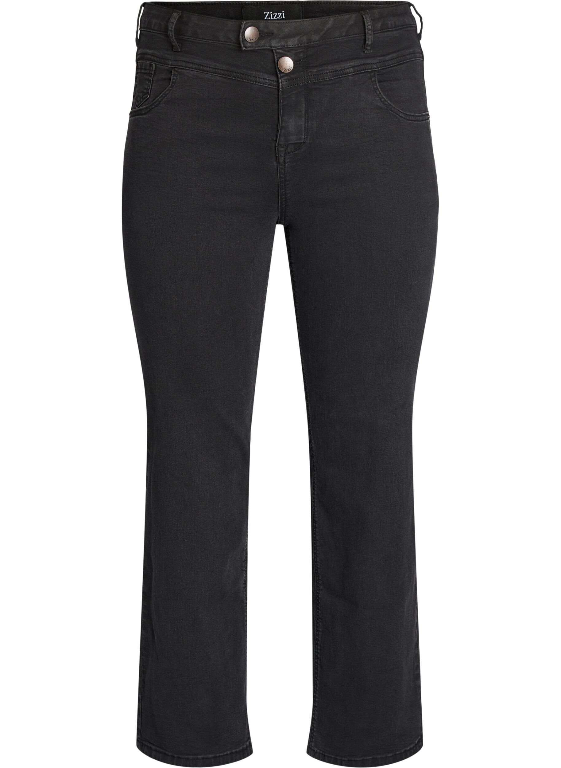 Regular fit Gemma jeans met hoge taille