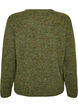 Jumper met ronde hals en losse pasvorm, Groen, Packshot image number 1