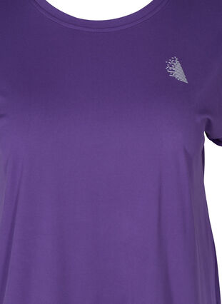 T-shirt basique, Heliotrope, Packshot image number 2