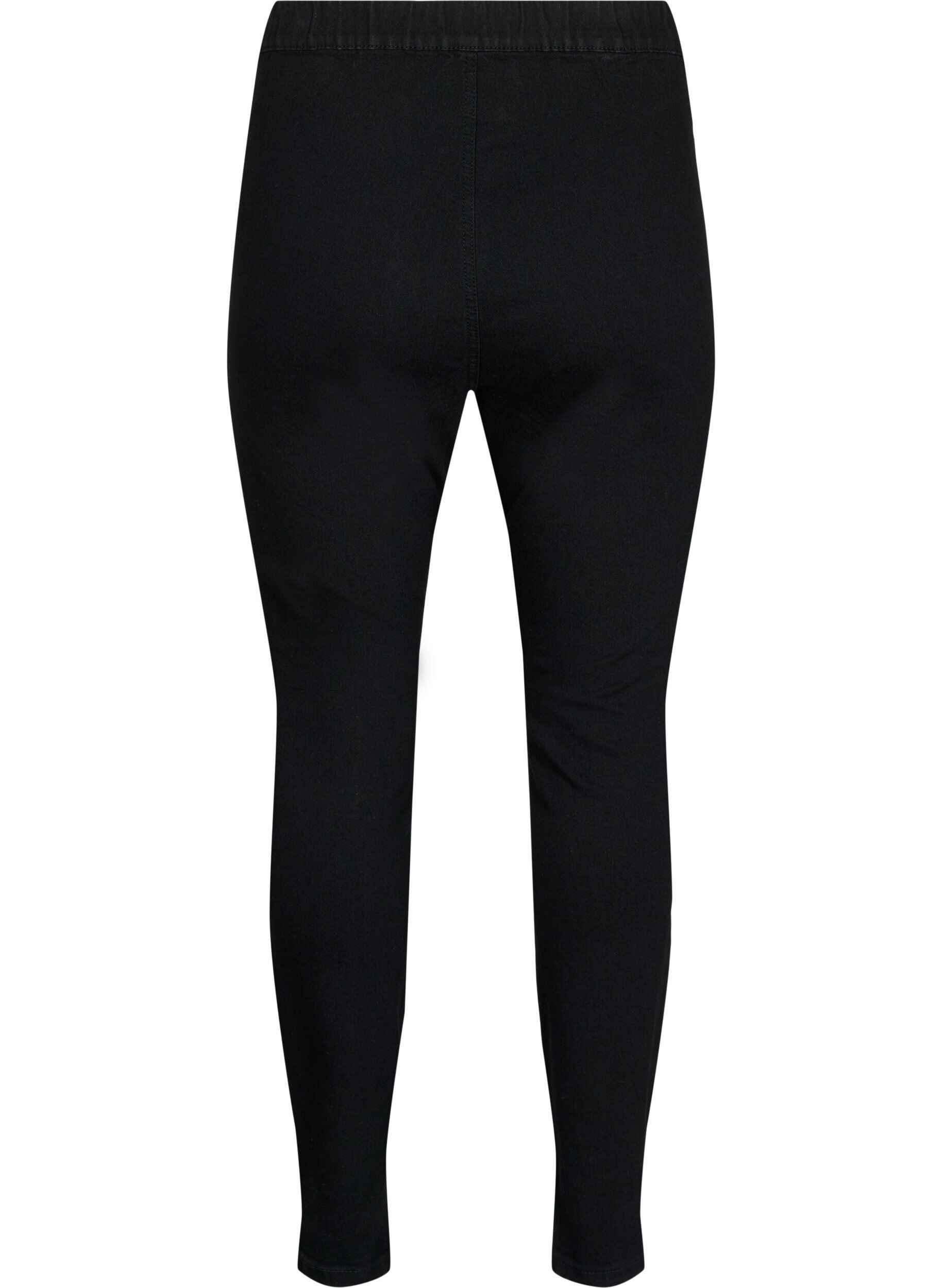 Zizzi FLASH - Jegging ajust&eacute; &agrave; taille haute, Black, Packshot image number 1