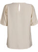 Viscose blouse met 1/2 mouwen, Beige, Packshot image number 1