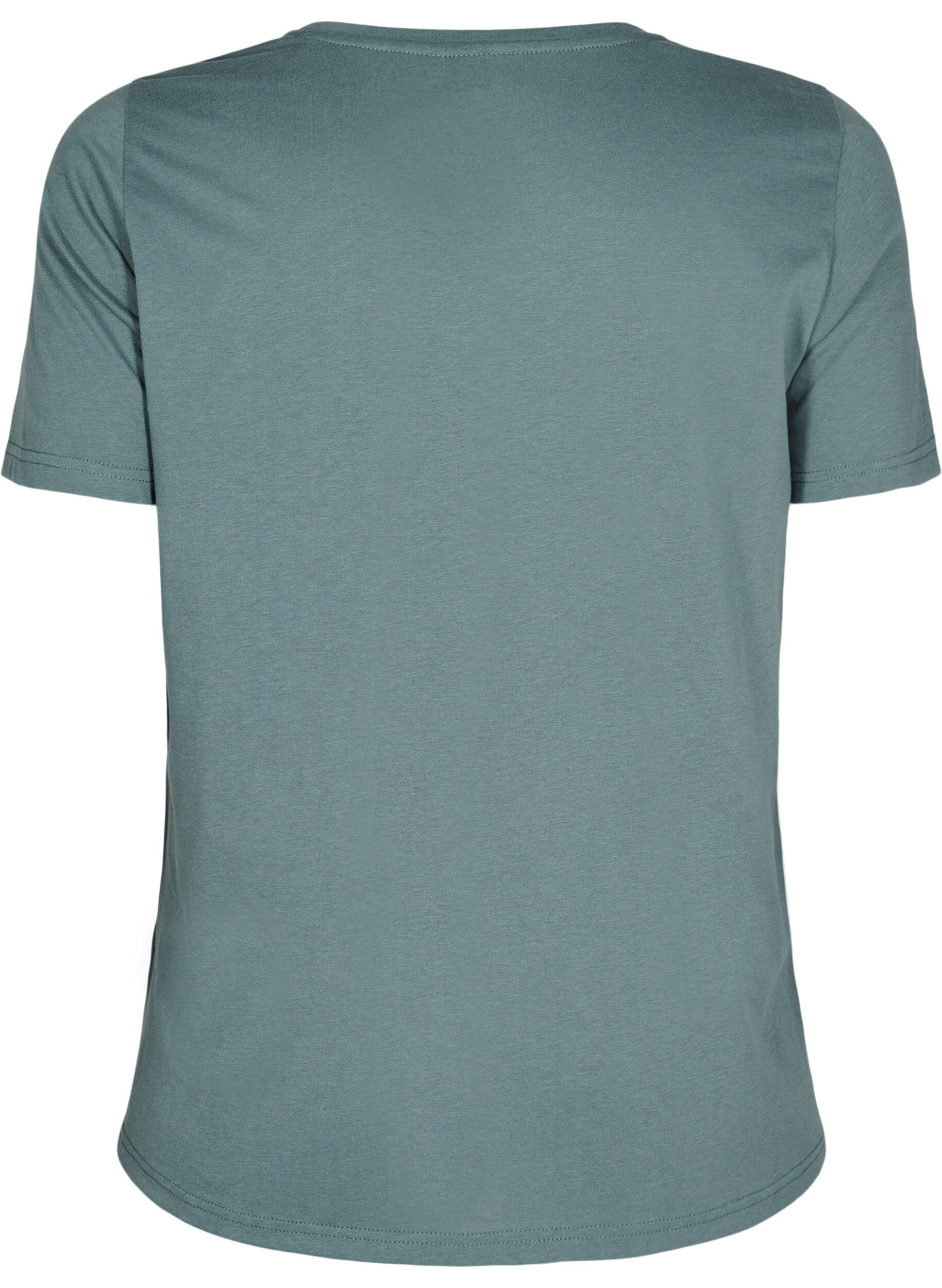 Zizzi FLASH &ndash; T-shirt avec motif, Vert clair, Packshot image number 1