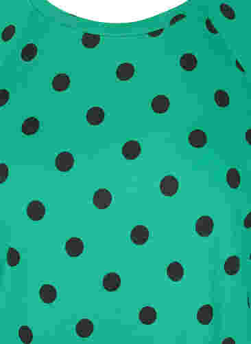 Robe à pois avec manches 3/4, Jolly Green Dot, Packshot image number 2