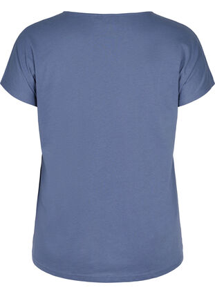 T-shirt en coton avec détails imprimés, Vintage Ind mel Leaf, Packshot image number 1