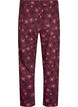 Pantalon de pyjama en coton avec imprimé, Bordeaux foncé, Packshot image number 1