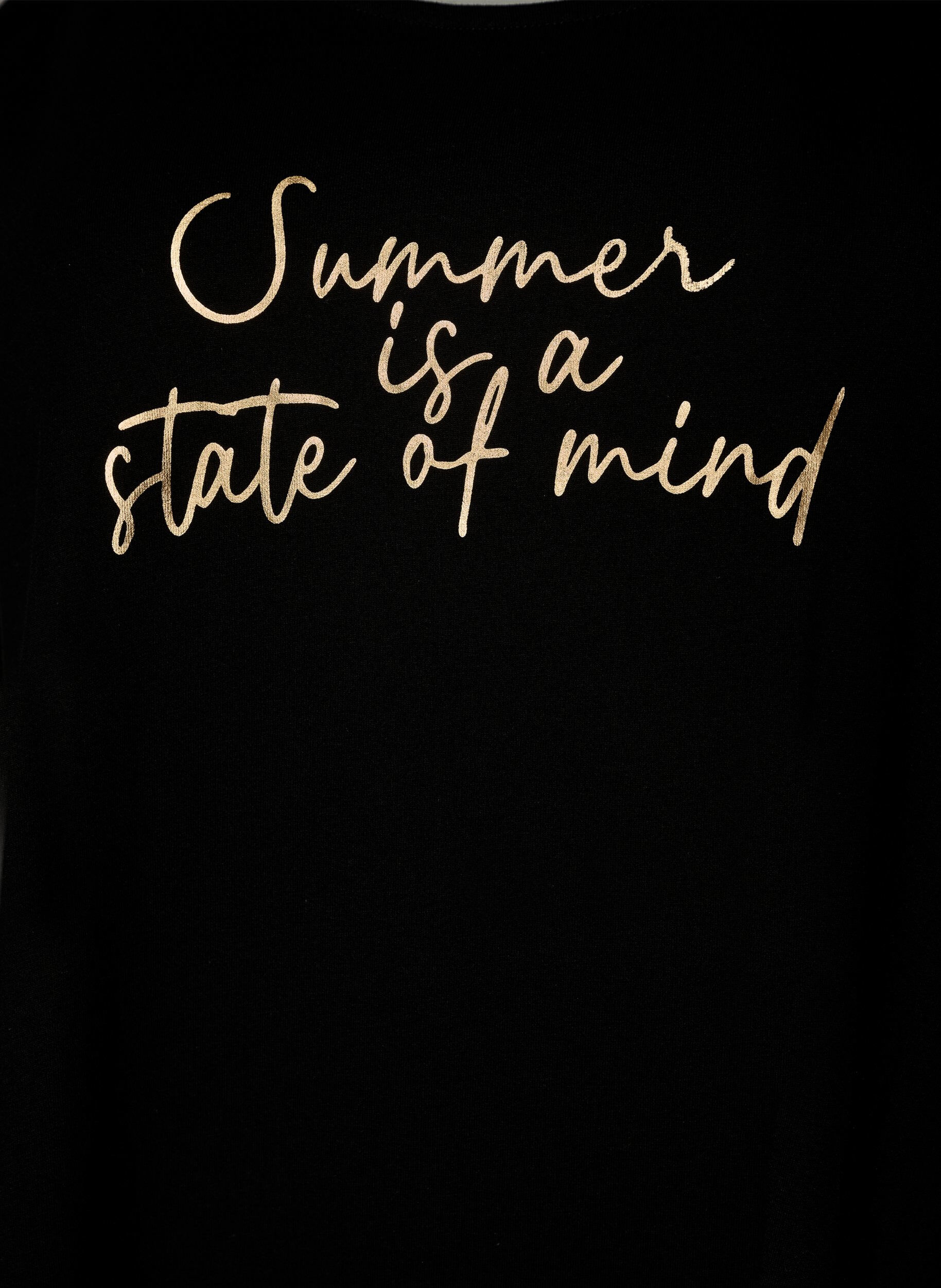 Zizzi Robe &eacute;vas&eacute;e sans manches, Noir, Packshot image number 2