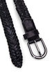 Ceinture tressée, Black, Packshot image number 1