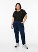 Pantalon de surv&ecirc;tement ample avec poches, Bleu, Model image number 0