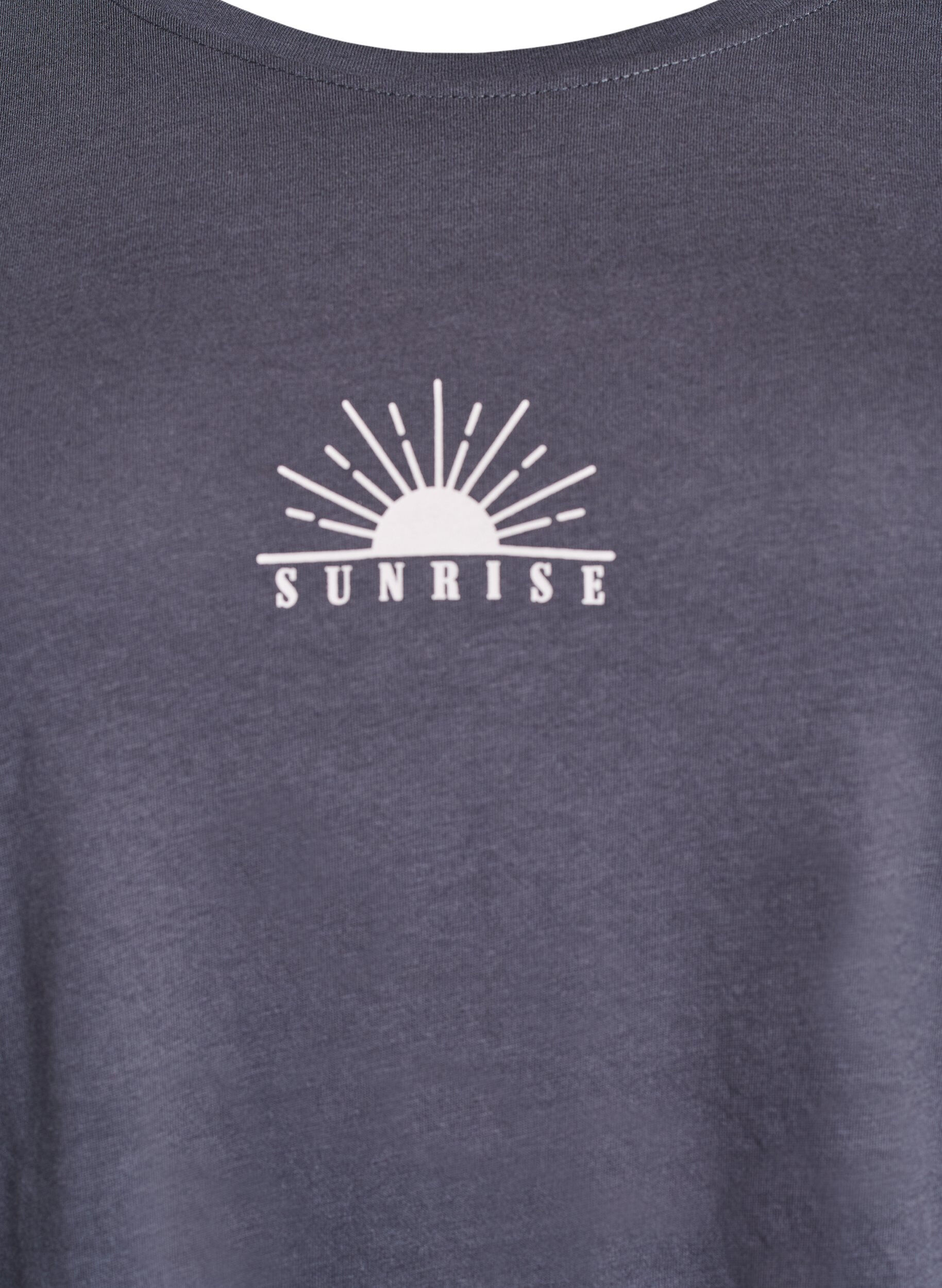 ZizziFLASH - T-shirt met motief, Grijs, Packshot image number 2