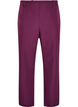 Broek met zakken en rechte pijpen, Paars, Packshot image number 0