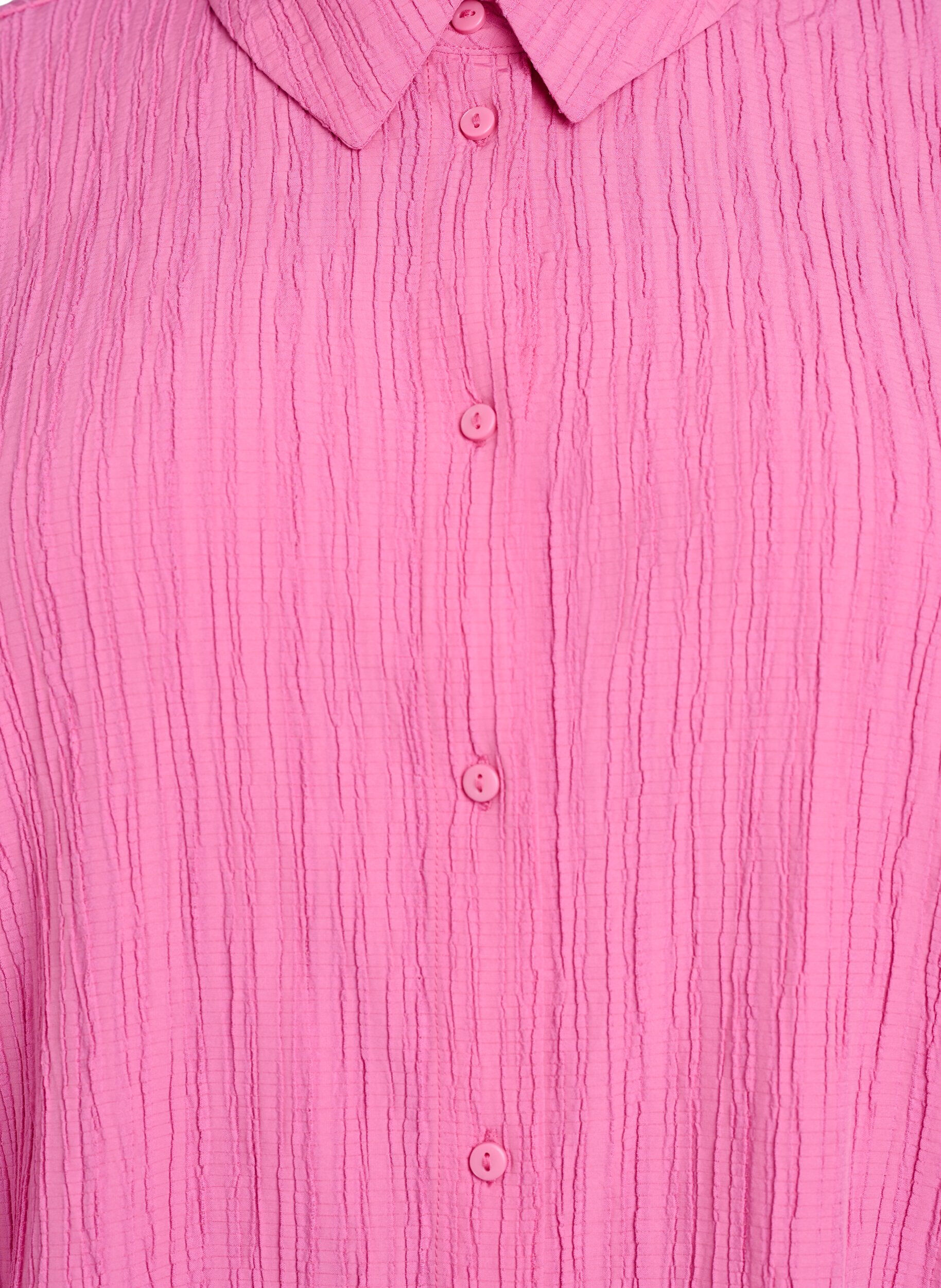 ZizziFLASH - Shirt met textuur, Roze, Packshot image number 2