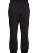 Sweatpants met hoge taille en trekkoord, Zwart, Packshot image number 1