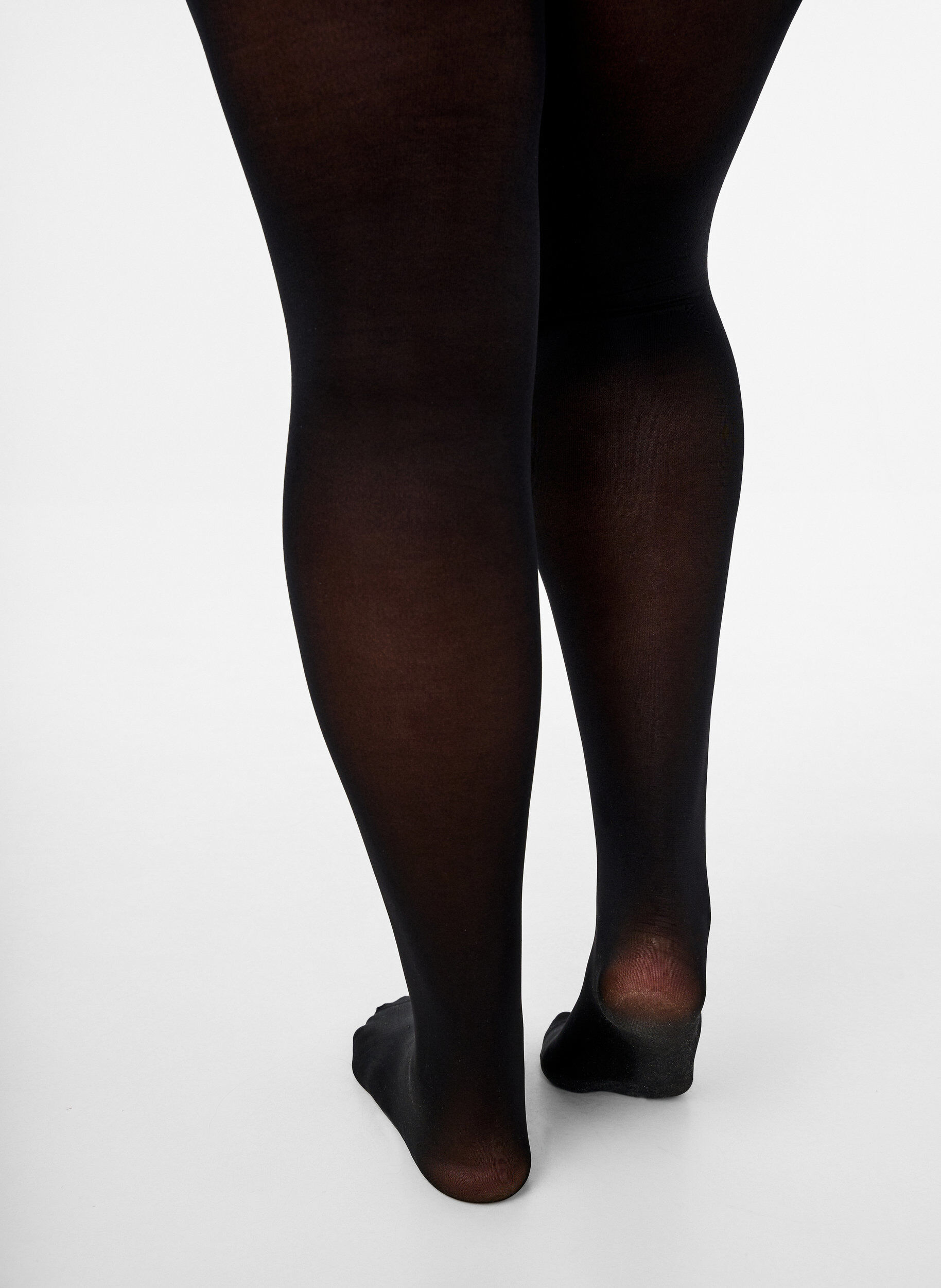 Zizzi collants 40 deniers avec un gousset ouvert, Noir, Packshot image number 1