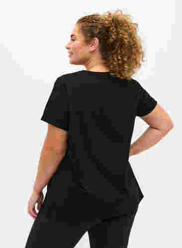 T-shirt de sport avec imprimé, Black Monday, Model image number 1