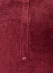 Corduroy jurk met A-lijn en opstaande kraag, Rood, Packshot image number 2