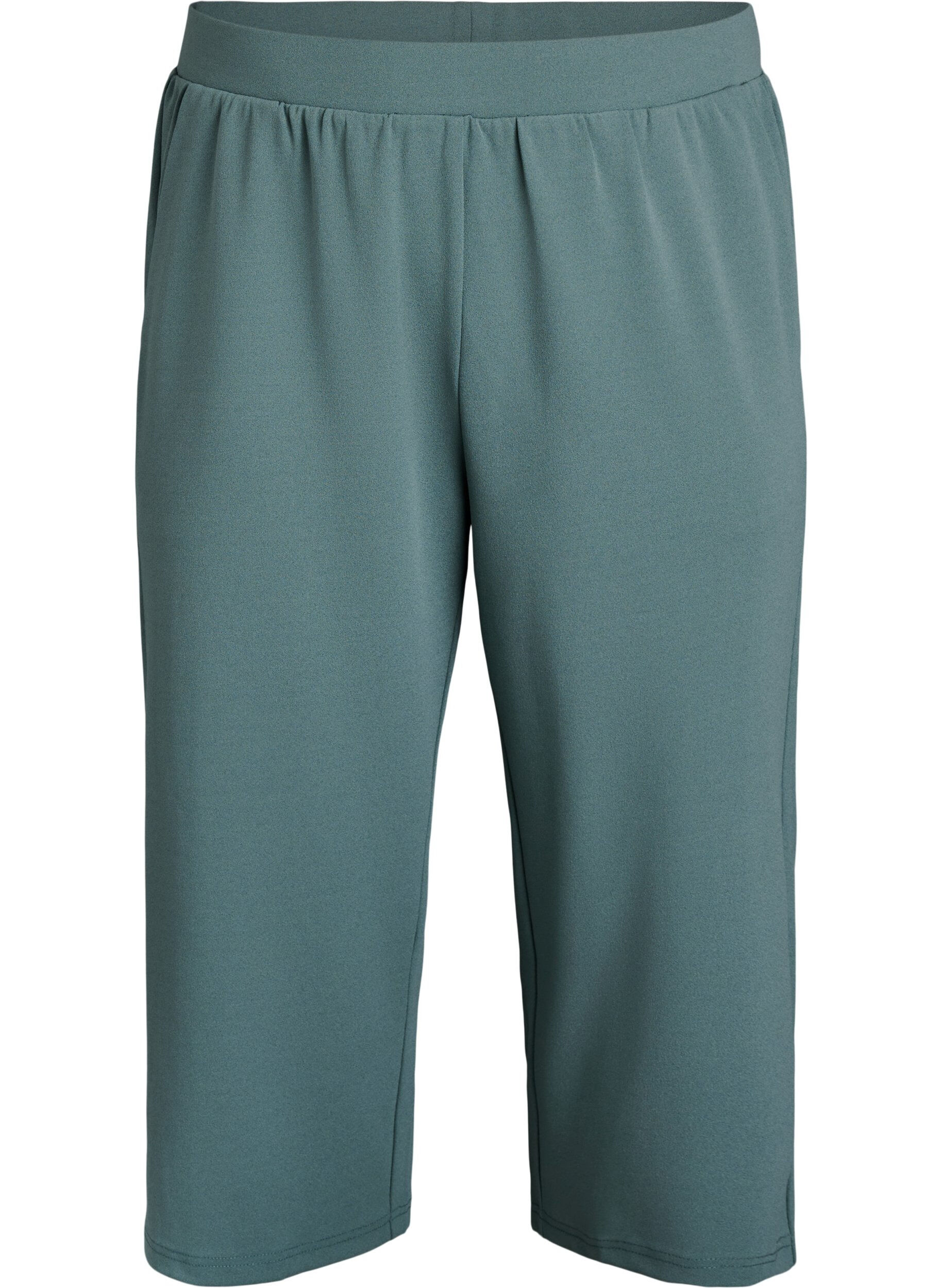 Zizzi FLASH - Culotte taille haute &agrave; coupe ample, Vert fonc&eacute;, Packshot image number 0