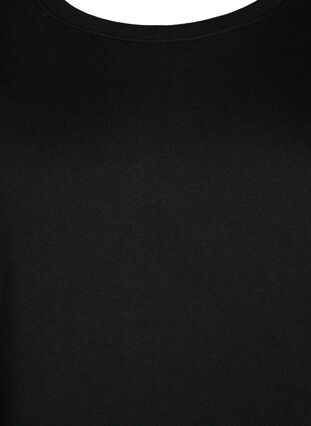 Tunique à capuchon avec détails de cordon, Black, Packshot image number 2