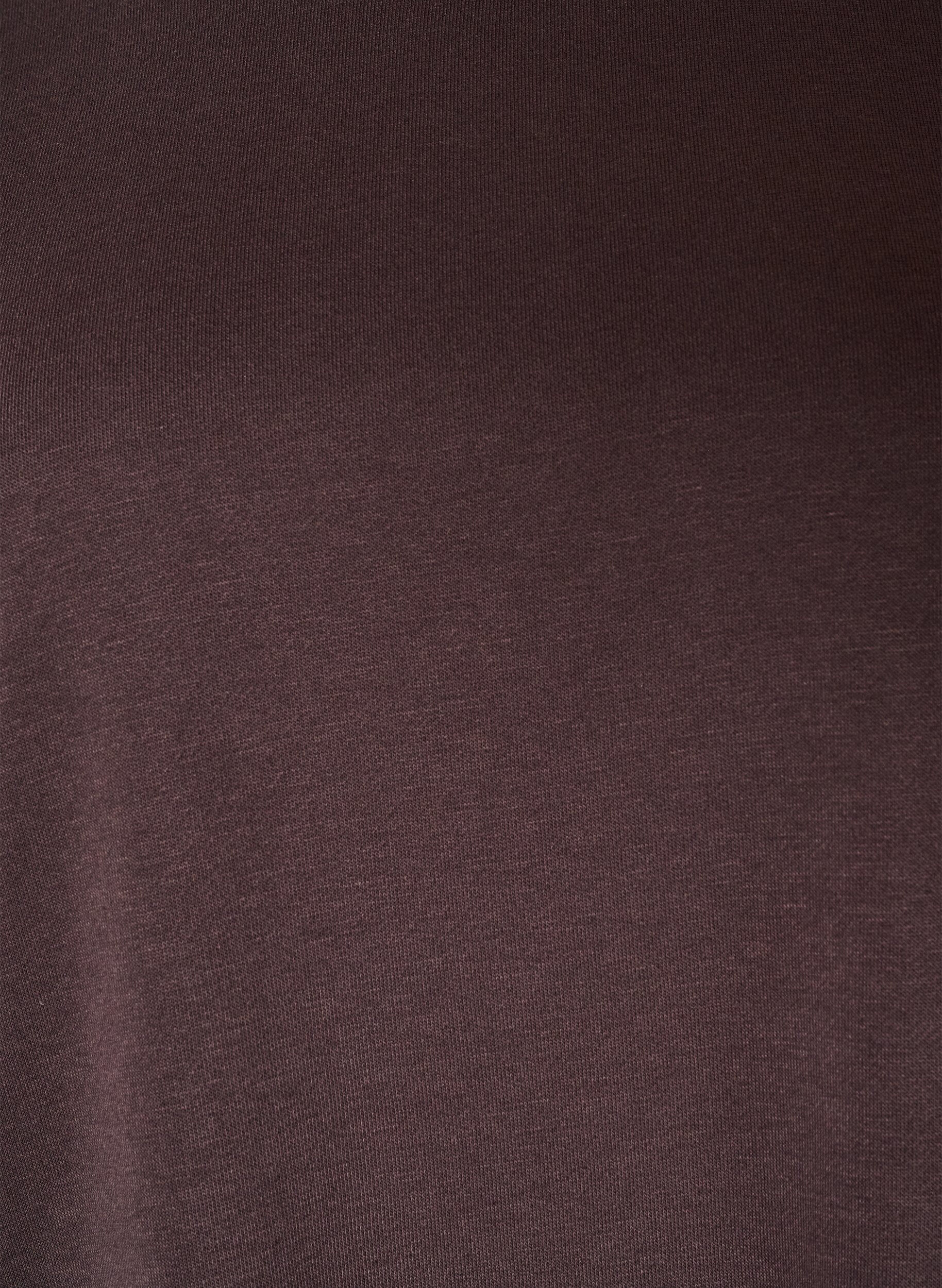 ZizziRobe sweat ample avec des poches, Marron, Packshot image number 2