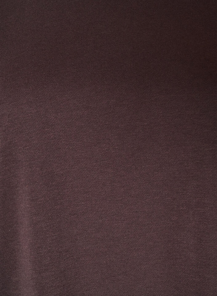 Robe sweat ample avec des poches, Marron, Packshot image number 2