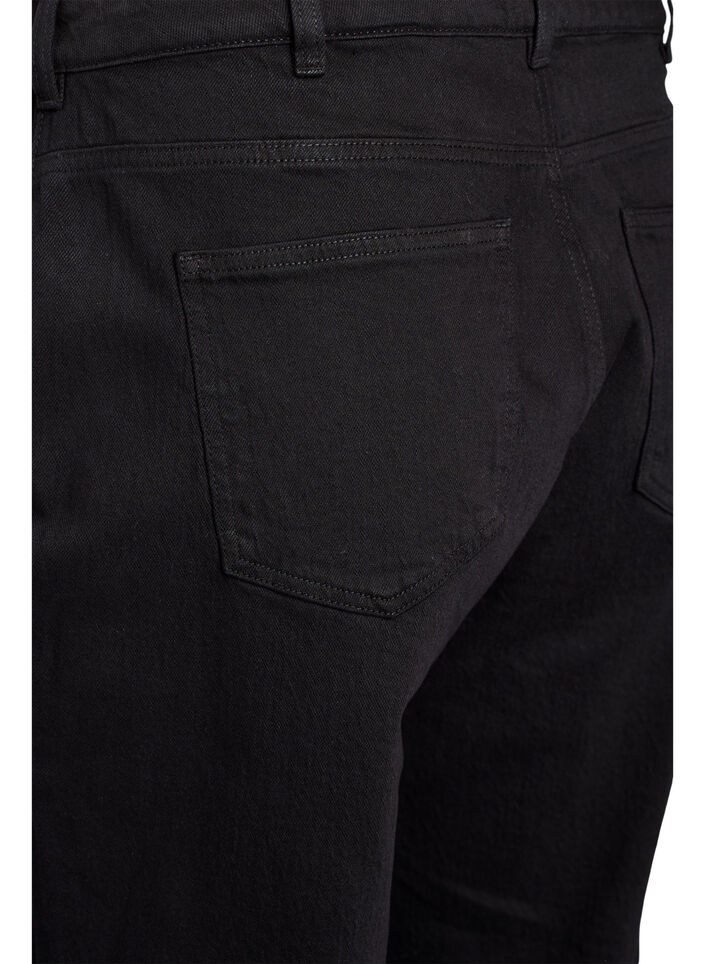 Jean ample avec longueur raccourcie, Noir, Packshot image number 3