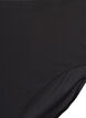 Bas de bikini taille haute uni, Noir, Packshot image number 2