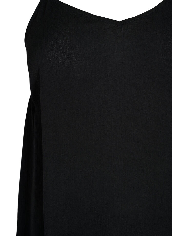 Top sans manches en viscose, Black, Packshot image number 2
