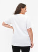 	 FLASH - 2-pack v-hals t-shirts, White/Black, Model image number 1