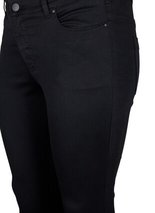 Jean taille régulière Viona, Black, Packshot image number 2