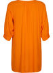 Tunique en viscose à manches 3/4, Orange, Packshot image number 1