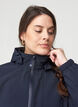 Softshell jas met capuchon, Night Sky solid, Model image number 3