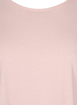 T-shirt en mélange coton, Rose Smoke, Packshot image number 2