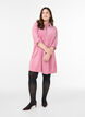 Corderoy jurk met rits en 3/4-mouwen, Roze, Model image number 1