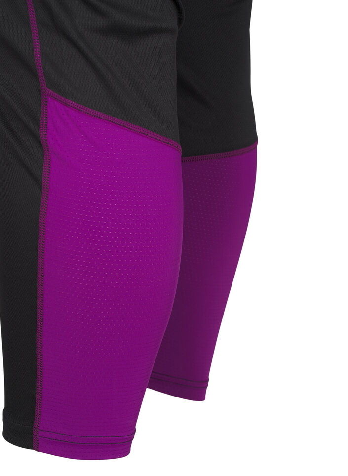 Baselayer broek met contrastdetails, Black w. Charisma, Packshot image number 3