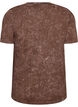 T-shirt en coton avec imprim&eacute; devant, Marron, Packshot image number 1