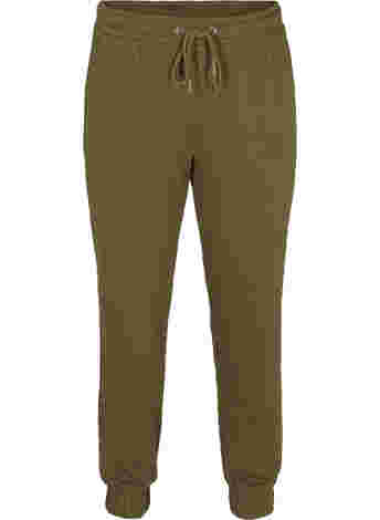 Pantalon à motifs avec cordon de serrage et poches