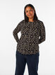 Blouse &agrave; manches longues, Noir, Model image number 0