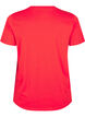 T-shirt basique en coton &agrave; col rond, Rouge, Packshot image number 1