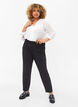 Pantalon classique taille haute, Noir, Model image number 0