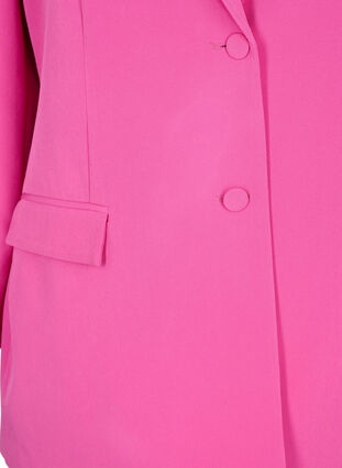 Klassieke blazer met knoopsluiting, Rose Violet, Packshot image number 2