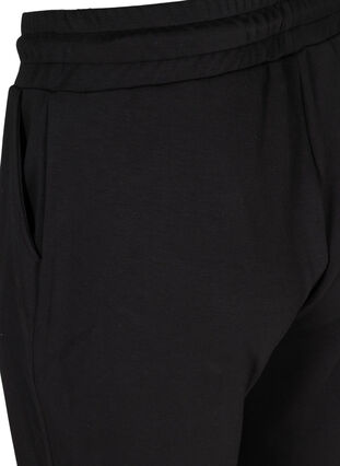 Pantalon de jogging avec poches et cordon de serrage, Black, Packshot image number 3
