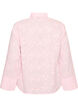 Shirt met bloemenborduursel en wijde mouwen, Roze, Packshot image number 1
