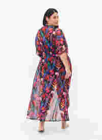 Kimono imprimé plage, Bright Leaf, Model